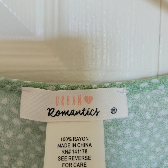 Light green Boho shirt - Picture 2 of 6